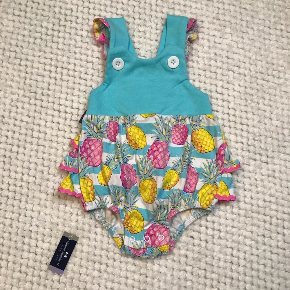 NWT Simply Southern 0-6 months Bubble